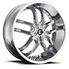Crave Number 20 Chrome 20 X 8 Inch Wheels