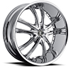 Crave Number 21 Chrome 22 X 9.5 Inch Wheels