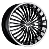 2Crave Number 13 22X10.5 Black