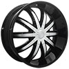 Effen Wheels 415 Warrior Black Wheel Packages