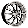 Starr Wheels 719 Tusk Black and Machined Wheel Packages