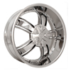 Starr Wheels 720 Vixen Chrome Wheel Packages