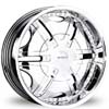 Divinity D24 Chrome 22 X 8.5 Inch Wheels