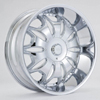 Effen Wheels 405 Chrome 26 X 10 Inch Wheels