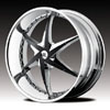Hipnotic ROXSTAR-Chrome with Black Inserts: 20 Inch