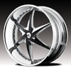 Hipnotic ROXSTAR-Chrome with Black Inserts: 26 Inch