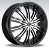 Crave Number 1 Black 15 X 7 Inch Wheels