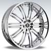 Crave Number 11 Chrome 22 X 9.5 Inch Wheels