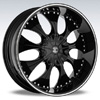 Crave Number 3 Black Diamond - 22 Inch Wheels