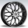 Crave Number 9 Black Diamond 22 X 8 Inch Wheels