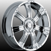 Incubus 501 Poltergeist 17 X 8 Inch Wheels