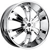MKW Type 109 Chrome 22 X 9.5 Inch Wheel