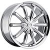 MKW Type 110 Chrome 15 X 6.5 Inch Wheel