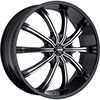 MKW Type 111 Black 18 X 7.5 Inch Wheel