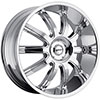 MKW Type 112 Chrome 24 X 9.5 Inch Wheel