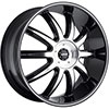 MKW Type 112 Black 18 X 7.5 Inch Wheel