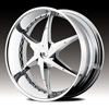 Hipnotic ROXSTAR-Chrome with White Inserts: 26 Inch