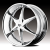 Hipnotic ROXSTAR-Chrome with White Inserts Wheel Packages