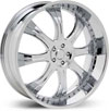 Starr Wheels 843 Goliath Chrome Wheel Packages