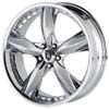Von Max 5 Chrome 22 X 8.5 Inch Wheels