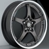 Akuza 429 Gun Metal 18 X 7.5 Inch Wheel