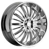Akuza 761 Belle Chrome 20 X 8.5 Inch Wheel