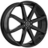 Akuza 843 Zenith Gloss Black 18 X 8 Inch Wheel