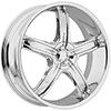 Akuza 844 Lever Chrome 18 X 8 Inch Wheel