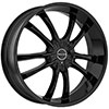 Akuza 847 Shadow Gloss Black 22 X 8.5 Inch Wheel
