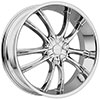 Akuza 847 Shadow Chrome 20 X 8.5 Inch Wheel