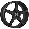 Akuza 848 Axis Flat Black 18 X 8 Inch Wheel