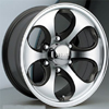 Akuza Aka 252 Gun Metallic Machined 16 X 8 Inch Wheel