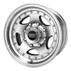 American Racing  AR23 15X8 Machined With Clearcoat