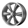 American Racing  AR604 Torq Thrust St 20X8.5 Magnesium Gray With Mach Lip