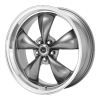 American Racing  AR605 Torq Thrust M 17X8 Anthracite With Machine Lip