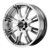American Racing  AR708 22X9.5 Bright Pvd