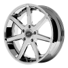 American Racing  AR840 18X8 Bright Pvd