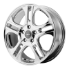 American Racing  AR887 Axl 17X7.5 Chrome Plated