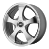 American Racing  AR895 15X7 Dark Silver Machined