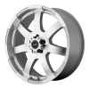 American Racing  AR899 15X7 Bright Silver With Machined Face
