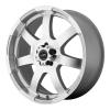 American Racing  AR899 18X8 Bright Silver With Machined Face