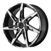 American Racing  AR900 17X7.5 Gloss Black Machined