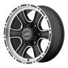 American Racing  AR902 15X7 Satin Black Machined