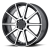 American Racing AR908 16X7 Gloss Black with Machined Face
