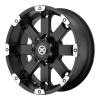 American Racing  AX185 Crawl 18X8.5 Matte Black Machined