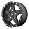 American Racing  AX194 Ravine 17X8.5 Black Teflon Coated With Reinforcing Ring