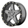 American Racing  AX194 Ravine 17X8.5 Matte Gray With Black Reinforcing