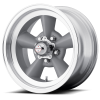 American Racing VN309 Torq Thurst Original 15X7 Vintage Silver with Machined Lip