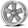 American Racing VN402 Classic 200S 15X10 Two-Piece Mag Gray Center Polished Barrel