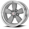 American Racing VN402 Classic 200S 15X4 Two-Piece Mag Gray Center Polished Barrel